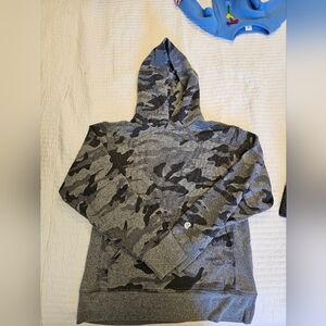 Todd Snyder Champion Gray Camo Hoodie sz Large